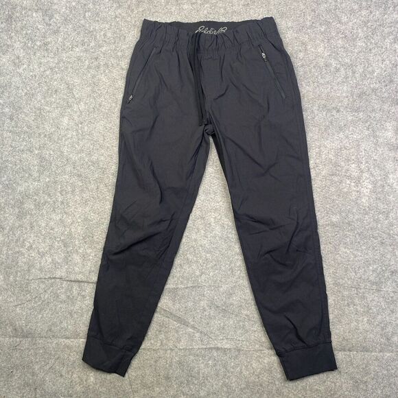 Eddie Bauer Departure Ankle Pants Black Size 8 Travel Outdoor Casual Work - Picture 1 of 11